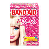 Band-Aid&nbsp;&nbsp;barbie sterile assorted sizes bandages Full-Size Picture